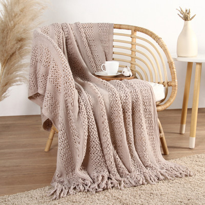 

Плед, Beige knit 130x170 / 10770944