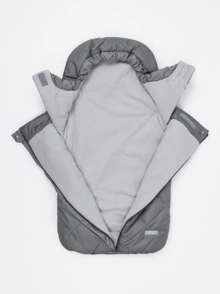 Конверт детский Amarobaby Heat / AB-OD24-6102H-SE-85 (серый, р.85)