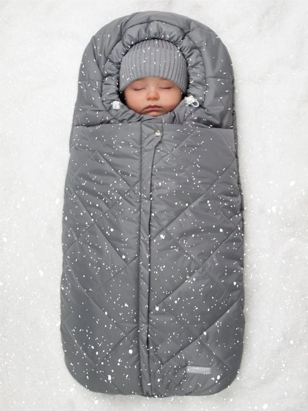 Конверт детский Amarobaby Heat / AB-OD24-6102H-SE-85 (серый, р.85)