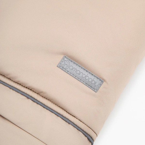 Конверт детский Amarobaby Frost / AB-OD24-6103F-SVBE-105 (светло-бежевый, р.85)