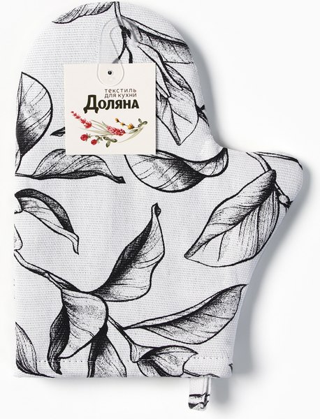 Рукавица-прихватка Доляна Plant leaves / 10744945