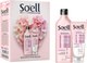 Набор косметики для волос Soell Professional Keratin Dose Шампунь 400мл+Бальзам 200мл - 