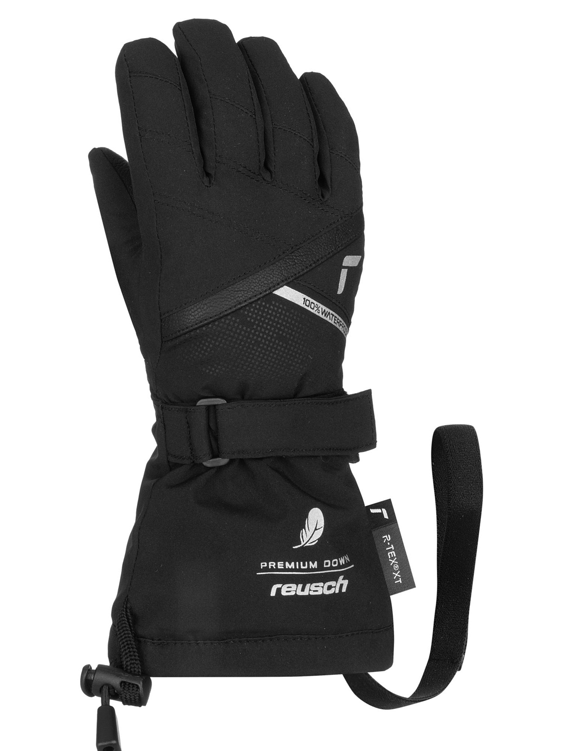 Перчатки лыжные Reusch Kaden Down R-Tex Xt / 6485262-7700 (р.3, Black) — фото 2