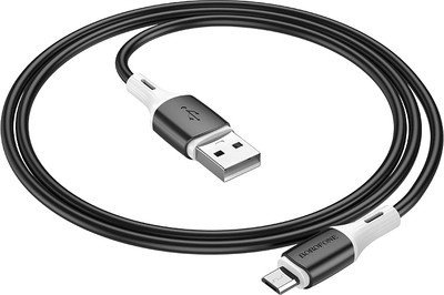 Кабель Borofone BX79 Micro (1м, черный) -