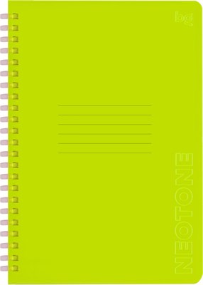 Тетрадь BG Neon / Т5гр48_пл 58822 (48л, желтый) -