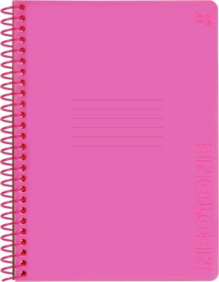 Тетрадь BG Neon / Т5гр48_пл 58824 (48л, розовый) -