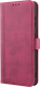 Чехол-книжка Case Book для Honor X5 Plus с магнитной застежкой (темно-красный) - 