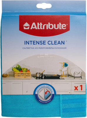Салфетка хозяйственная Attribute Intense Clean кухонная ACS111 - 