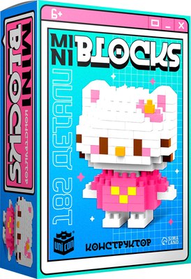 

Микроконструктор, Mini Blocks. Котик 1308-17 / 10620377