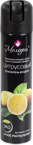 Освежитель воздуха Мелодия Цитрусовый (300мл)