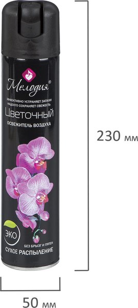 Освежитель воздуха Мелодия Цветочный (300мл)