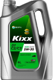 Моторное масло Kixx D1 C2/C3 5W30 SN/CF / L2011360K1 (6л) - 