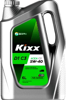 Моторное масло Kixx D1 C3 5W40 SN / L2012360K1 (6л) - 