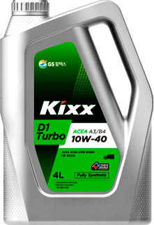 Моторное масло Kixx D1 Turbo A3/B4 10W40 CI-4/SL / L2063440K1 (4л) - 