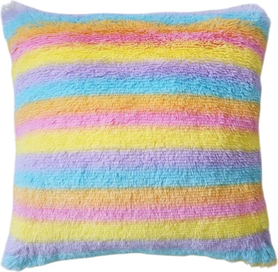 Подушка декоративная MATEX Plush 65-654 (розовый/голубой/желтый) - 