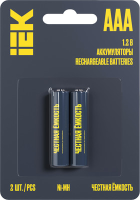 

Комплект аккумуляторов, Green Ni-MH AAA 1100мАч / AAK-NIMH-03-1100-L02