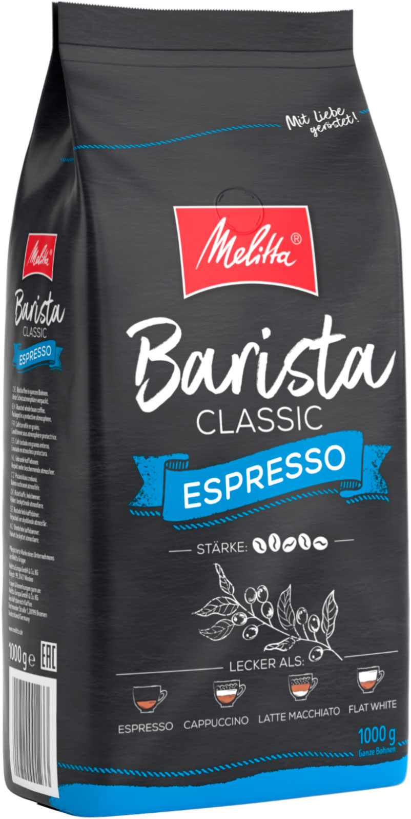 Кофе в зернах Melitta Barista Classic Espresso (1кг) — фото 2