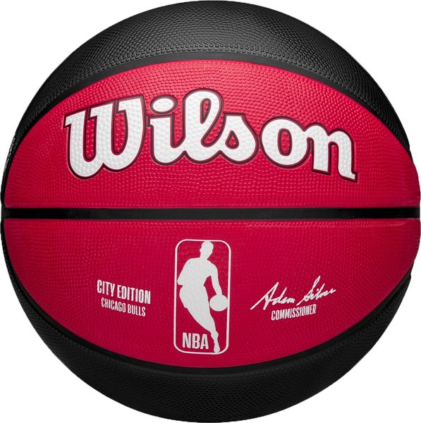 Баскетбольный мяч Wilson NBA Team City Edition Chicago Bulls / WZ4024205XB