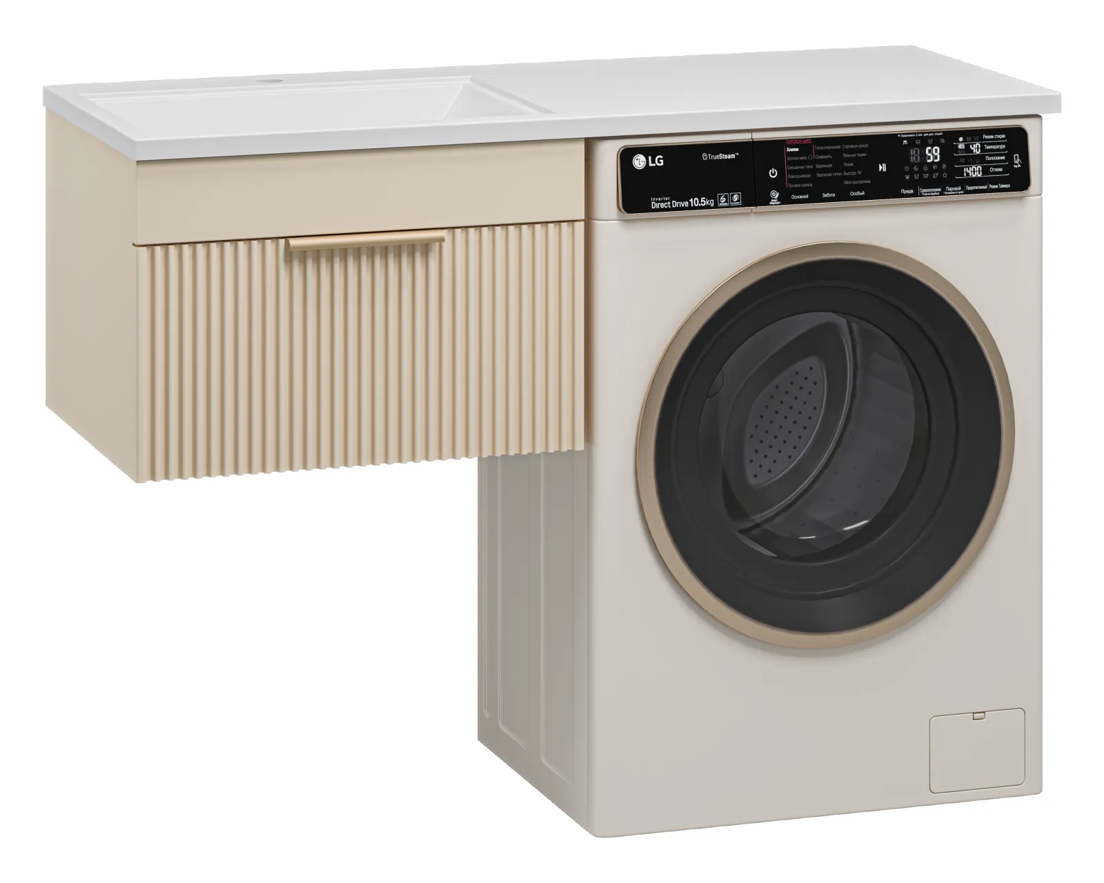Тумба с умывальником Brevita Enfida 60 / ENF-09060-031Я+5216120