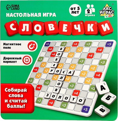 

Настольная игра, Kids. Словечки / 7992141