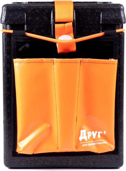 Ящик рыболовный Camping World Друг-2+ / 138416 (25л, черный)