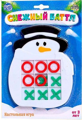 

Настольная игра, Kids. Новый год! Снежный баттл / 6630530