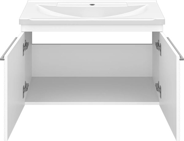 Купить Тумба с умывальником Misty Catania 80 / CAT-01080-074П+Р-Евв14080-Д в Бобруйске