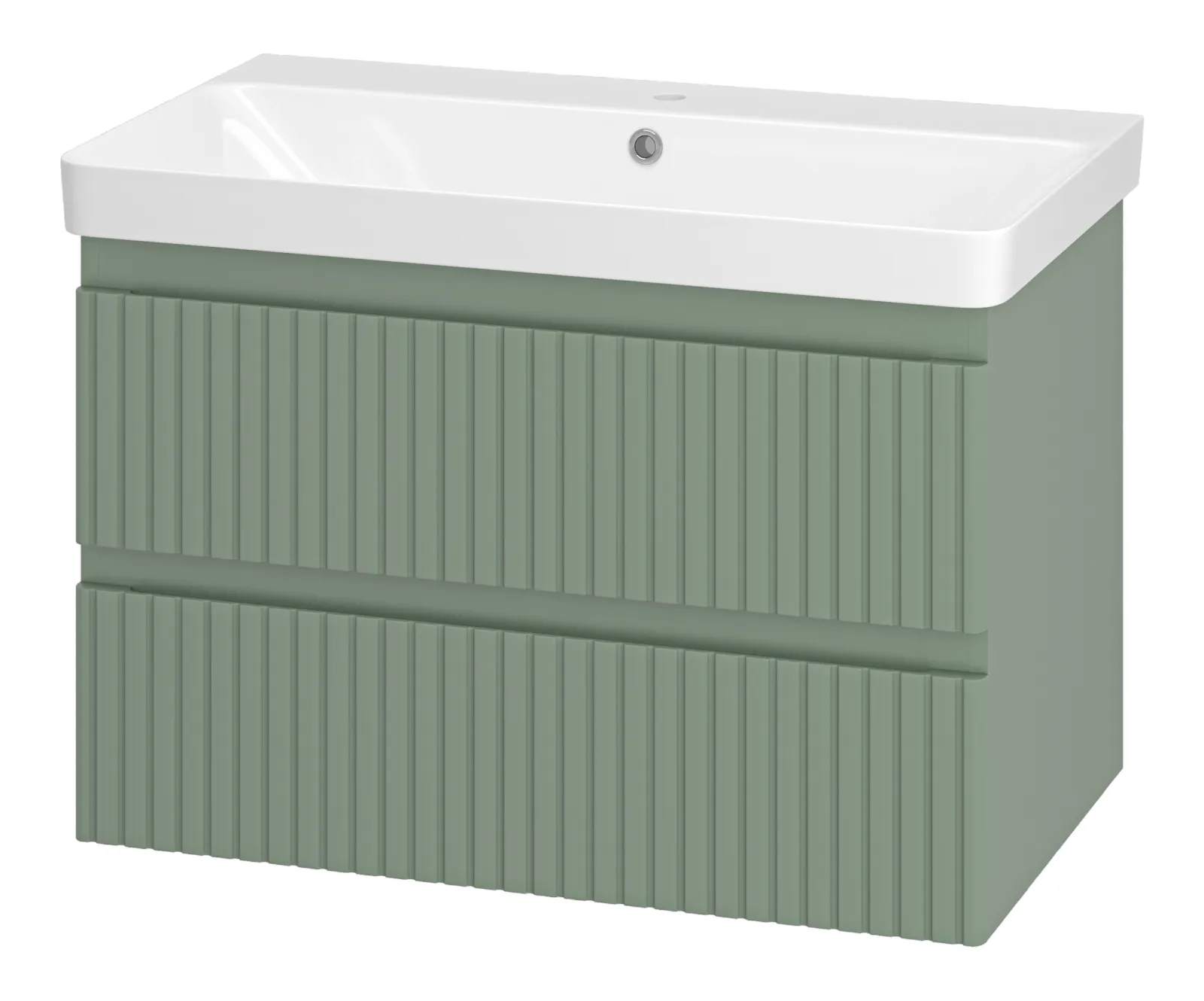Тумба с умывальником Brevita Victory 80 / VIC-09080-0802Я+11080-KL