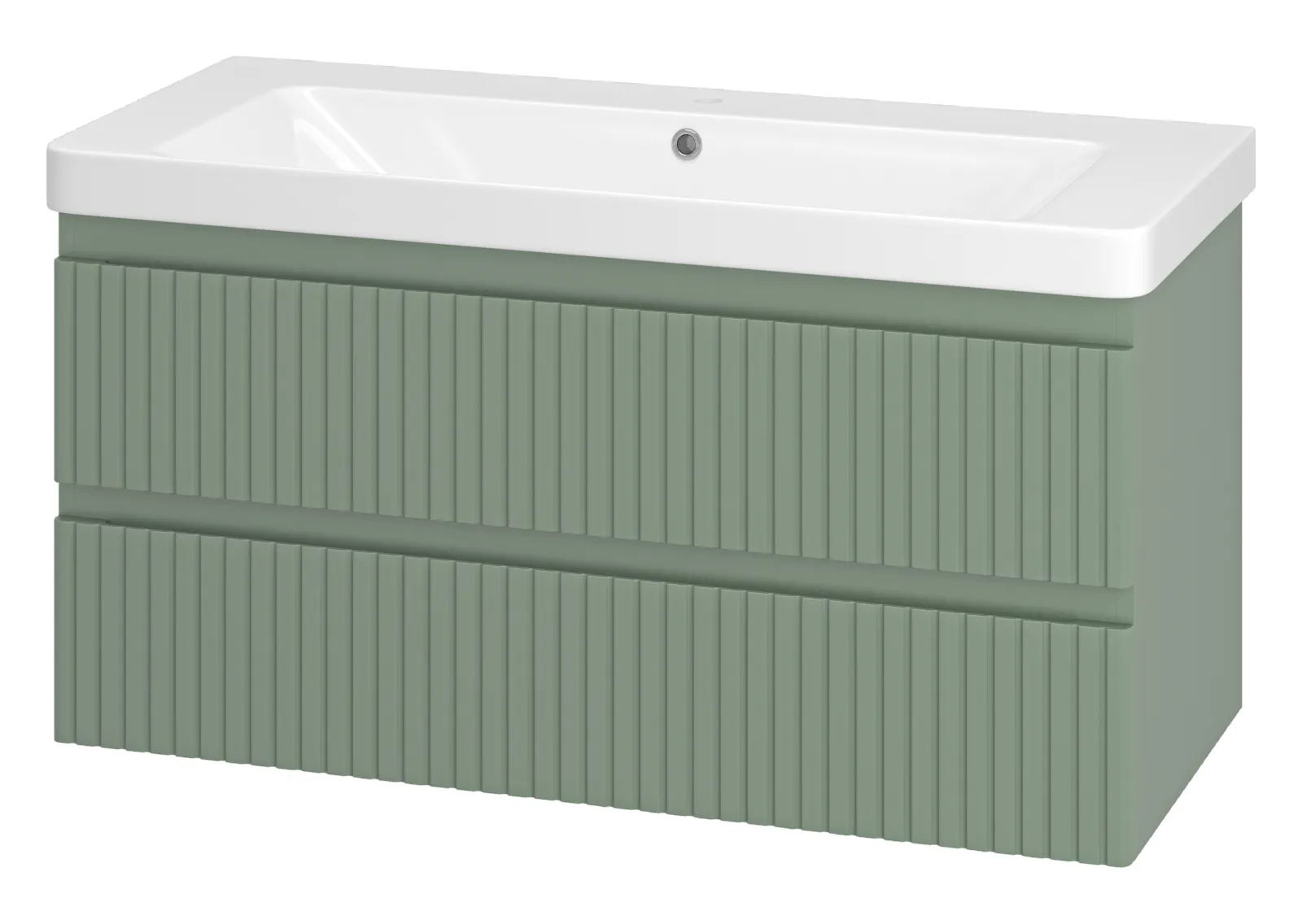 Тумба с умывальником Brevita Victory 105 / VIC-09105-0802Я+11105-KL