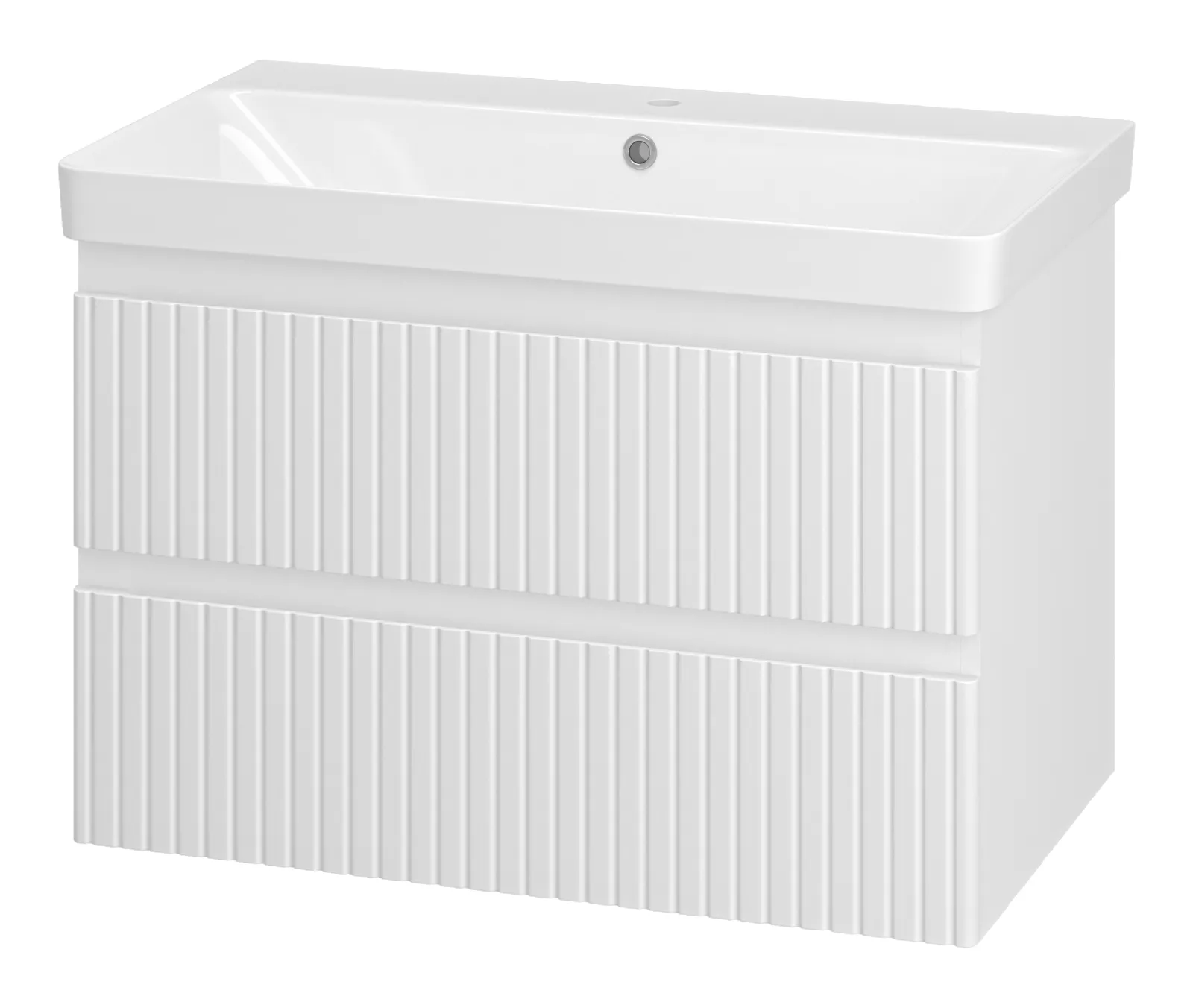 Тумба с умывальником Brevita Victory 80 / VIC-09080-0102Я+11080-KL