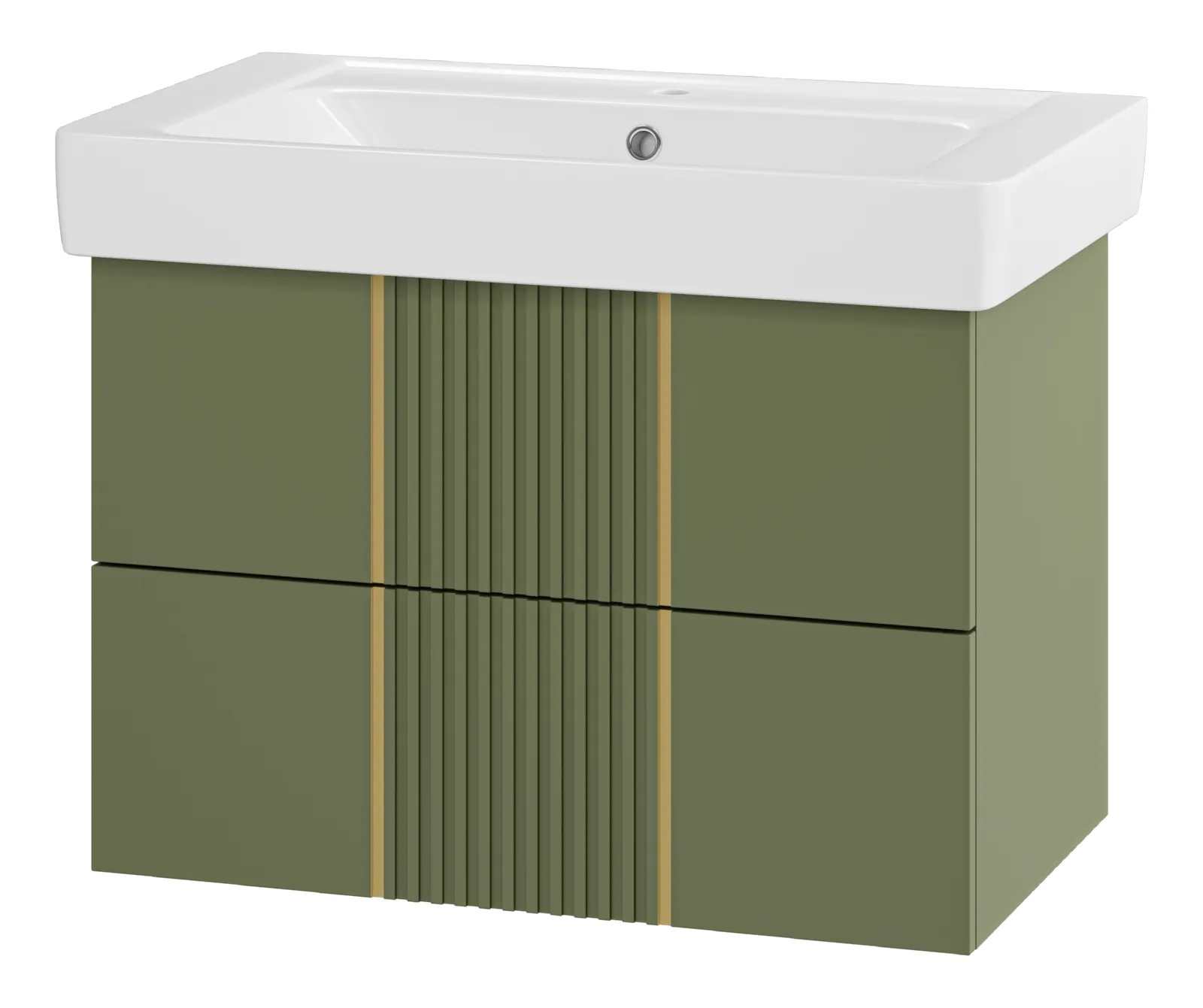 Тумба с умывальником Brevita Vega 80 / VEG-09080-0802Я+192185