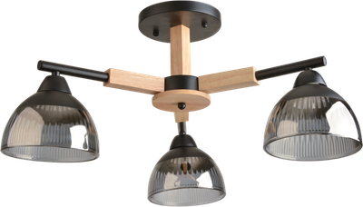 Потолочный светильник Mirastyle BL-8166/3A BK -