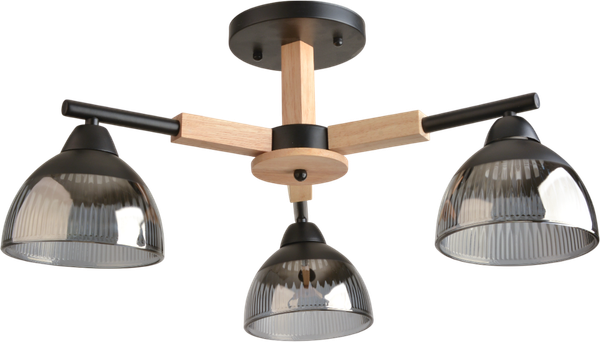 Потолочный светильник Mirastyle BL-8166/3A BK