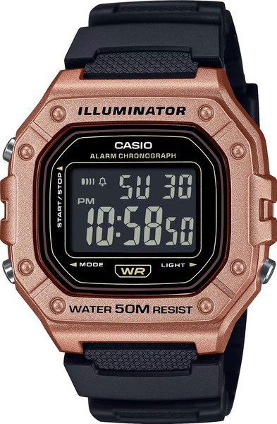 Часы наручные мужские Casio W-218HM-5B