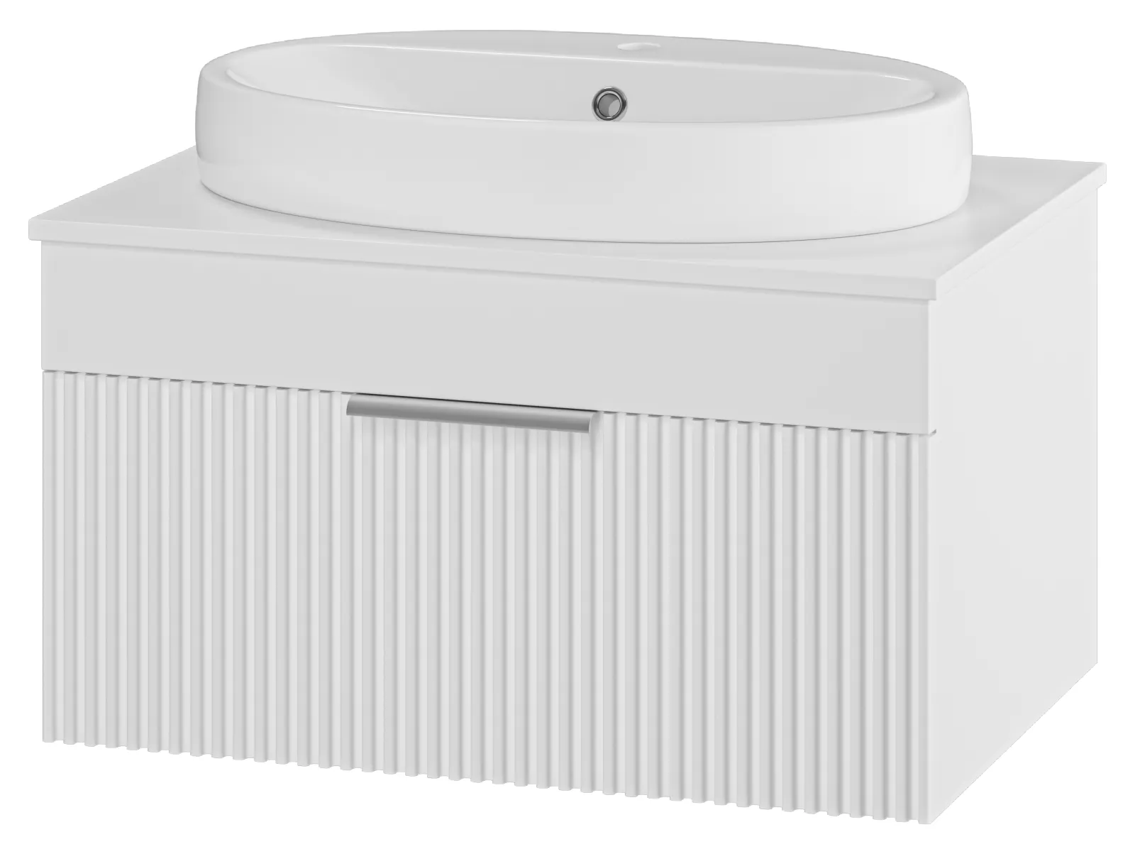Тумба с умывальником Brevita Enfida 70 / ENF-06070-0141Я+0116