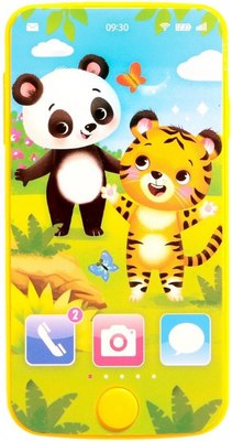 

Развивающая игрушка, Телефон. Тигруля и мишка / 7099437