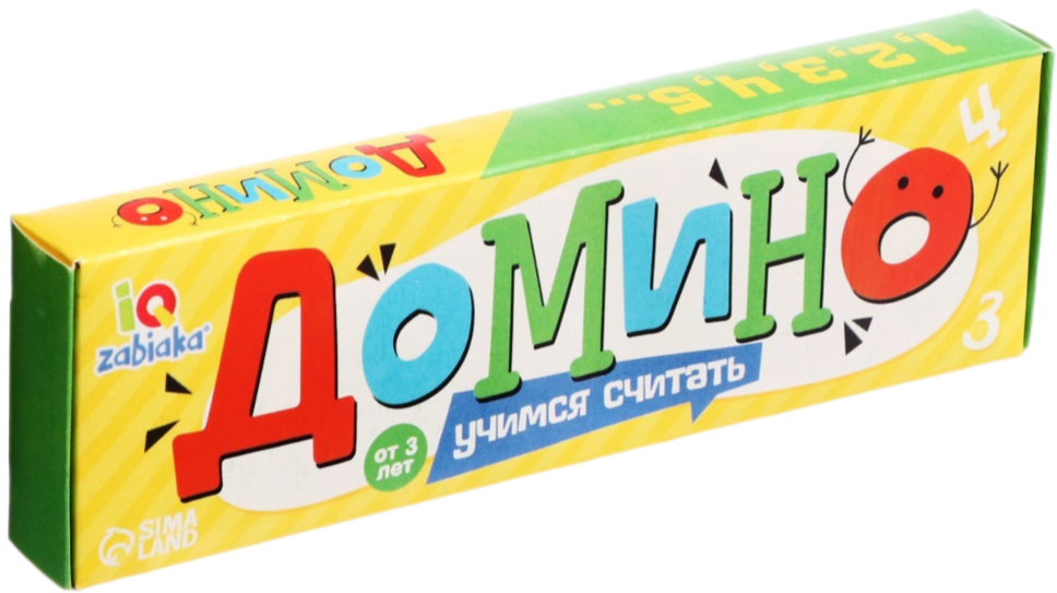 Развивающая игра Zabiaka IQ Учимся считать / 2420299