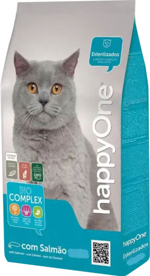 Сухой корм для кошек HappyOne Cat Sterilized (4кг)