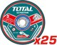 Набор отрезных дисков TOTAL TAC21012525 (25шт) - 