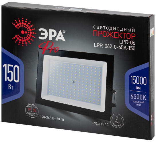 Прожектор ЭРА Pro LPR-062-0-65K-150 / Б0064665 — фото 5