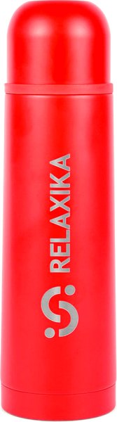 Термос для напитков Relaxika 101 (500мл, красный)