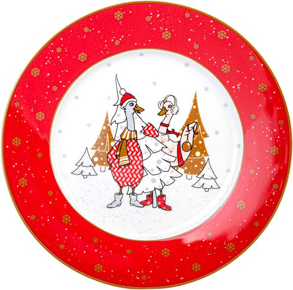 Тарелка закусочная (десертная) Lefard Family Christmas 425-180