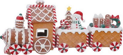

Статуэтка, Gingerbread Village. Пряничный поезд / 34362