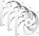 Набор вентиляторов для корпуса ID-Cooling AF-125-W Trio - 