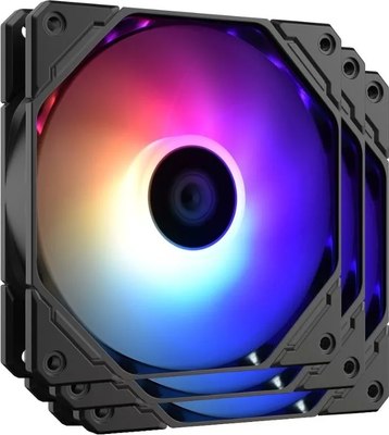 Набор вентиляторов для корпуса ID-Cooling TF-12025-PRO-ARGB Trio - 