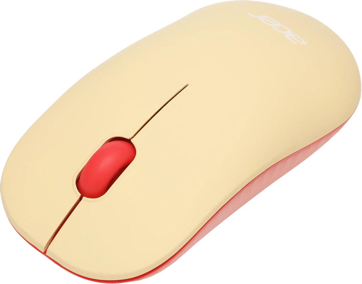 Мышь Acer OMR205 / ZL.MCEEE.02L (розовый/бежевый) — фото 3