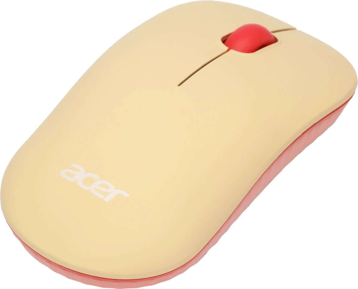 Мышь Acer OMR205 / ZL.MCEEE.02L (розовый/бежевый) — фото 4