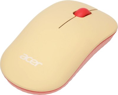 Мышь Acer OMR205 / ZL.MCEEE.02L (розовый/бежевый)