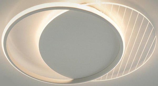 Люстра Estares Amato 60W 2R-APP-400x505x52-WHITE/WHITE/CLEAR-220-IP20