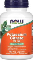 Минерал NOW Potassium Citrate 99mg (180капсул) - 